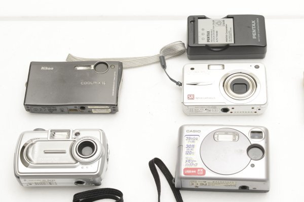 ★訳あり大特価★ ソニー SONY Cyber-shot /CANON Power Shot / COOLPIXなど★16個まとめ★コンパクトデジタルカメラ MS A23#2476#1080#B17