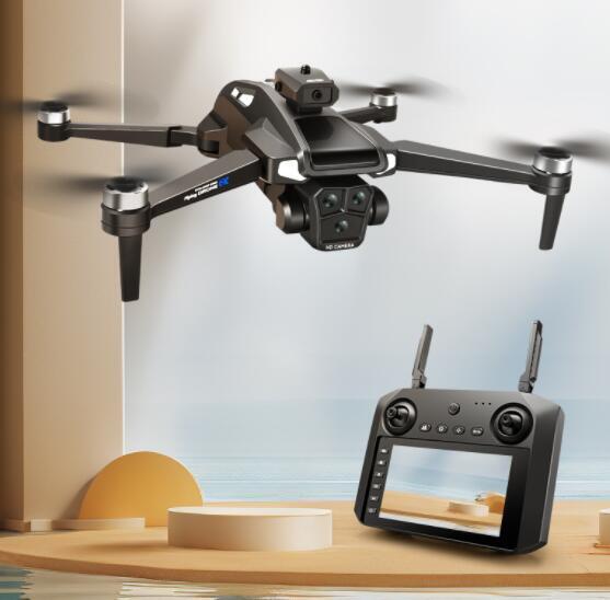 ドローン カメラ付き 子供向け ラジコン 空撮 HD 6K 4.5インチスクリーン 練習用 wifi対応 高画質 ギフト 航空機 小型 高度維持 初心者