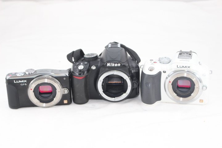 【20240804MA-005】Nikon D3100 パナソニック GF6 パナソニック ルミックス G5 