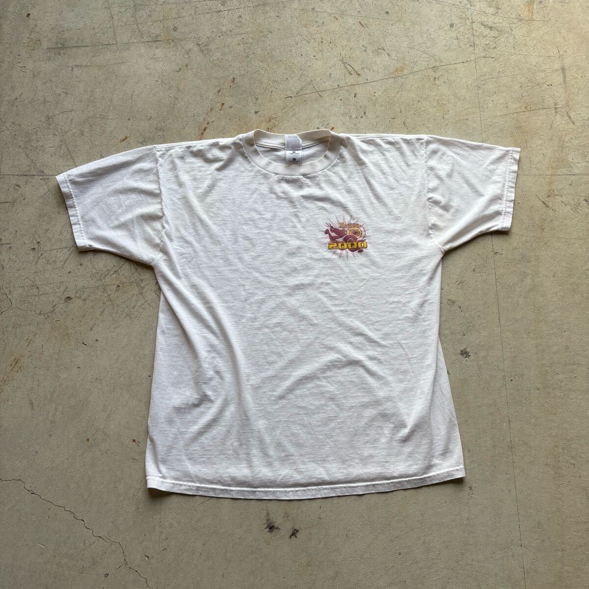 00s ヴィンテージ　vintage フルーツオブザルーム　FOTR 企業Tシャツ　アサヒ　日清　HONDA