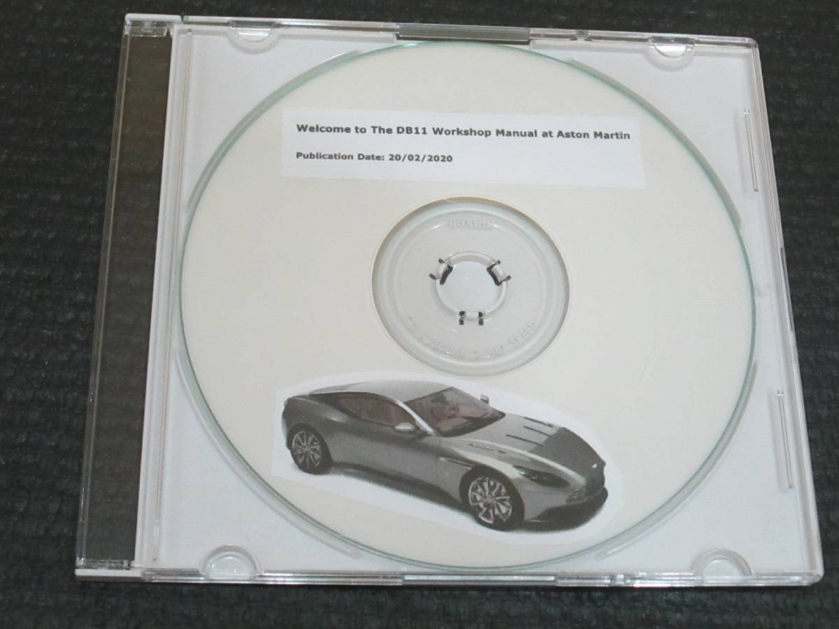 ★アストンマーチンDB11 ワークショップマニュアル 全1963ページ 入手困難 直接輸入しました。 ★オーナー割安共有 送料無料 