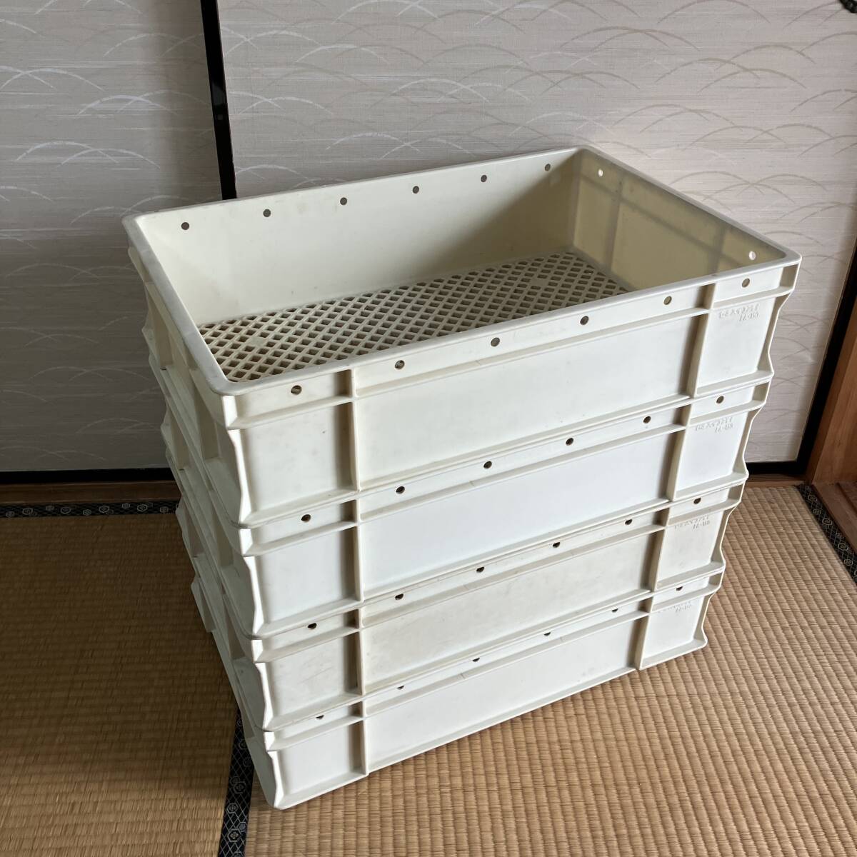 ■セキスイ コンテナ PA-150 4点セット プラスチック 飲食店/店舗/厨房/業務用■K30