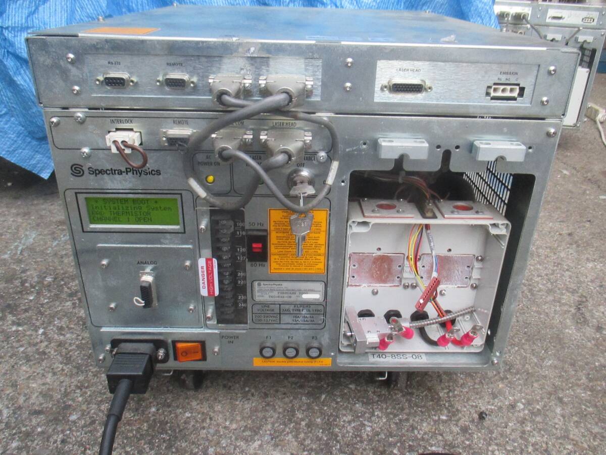 [S70801-4]訳アリ★Spectra-Physics T40-8SS-08　Power Supply★ジャンク