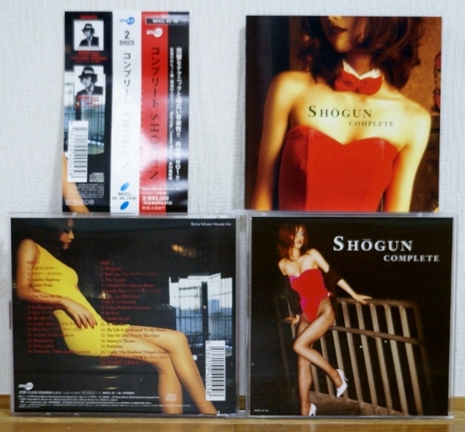 SHOGUNショーグン/COMPLETE★★帯付★★ベスト2CD★芳野藤丸 探偵物語 俺たちは天使だ