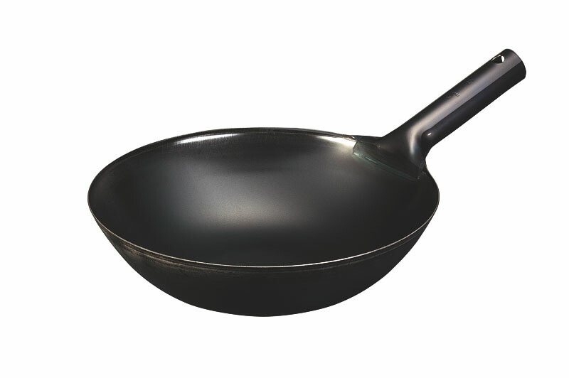 カンダ 神田鉄鍋/鉄プレス北京鍋1.2mm 33cm