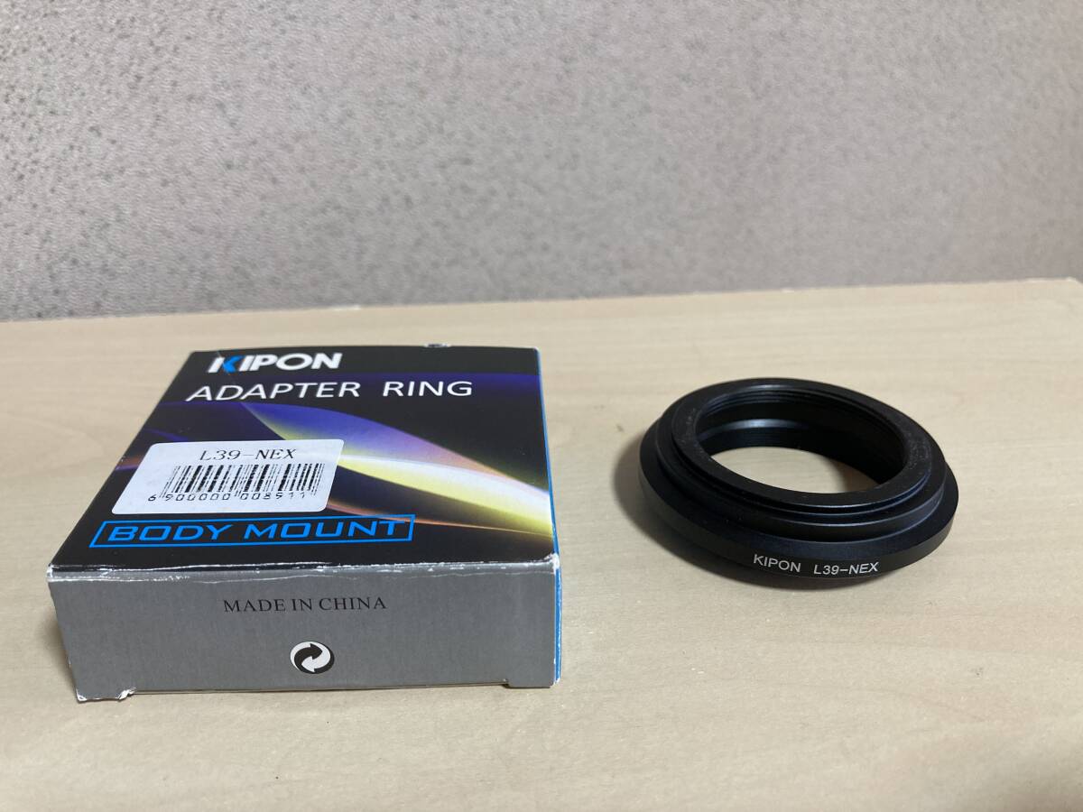 KIPON キポン L39-NEX ライカL/L39マウントレンズ - ソニーNEX/α.Eマウントボディ用 L39-S/E(L39-NEX)