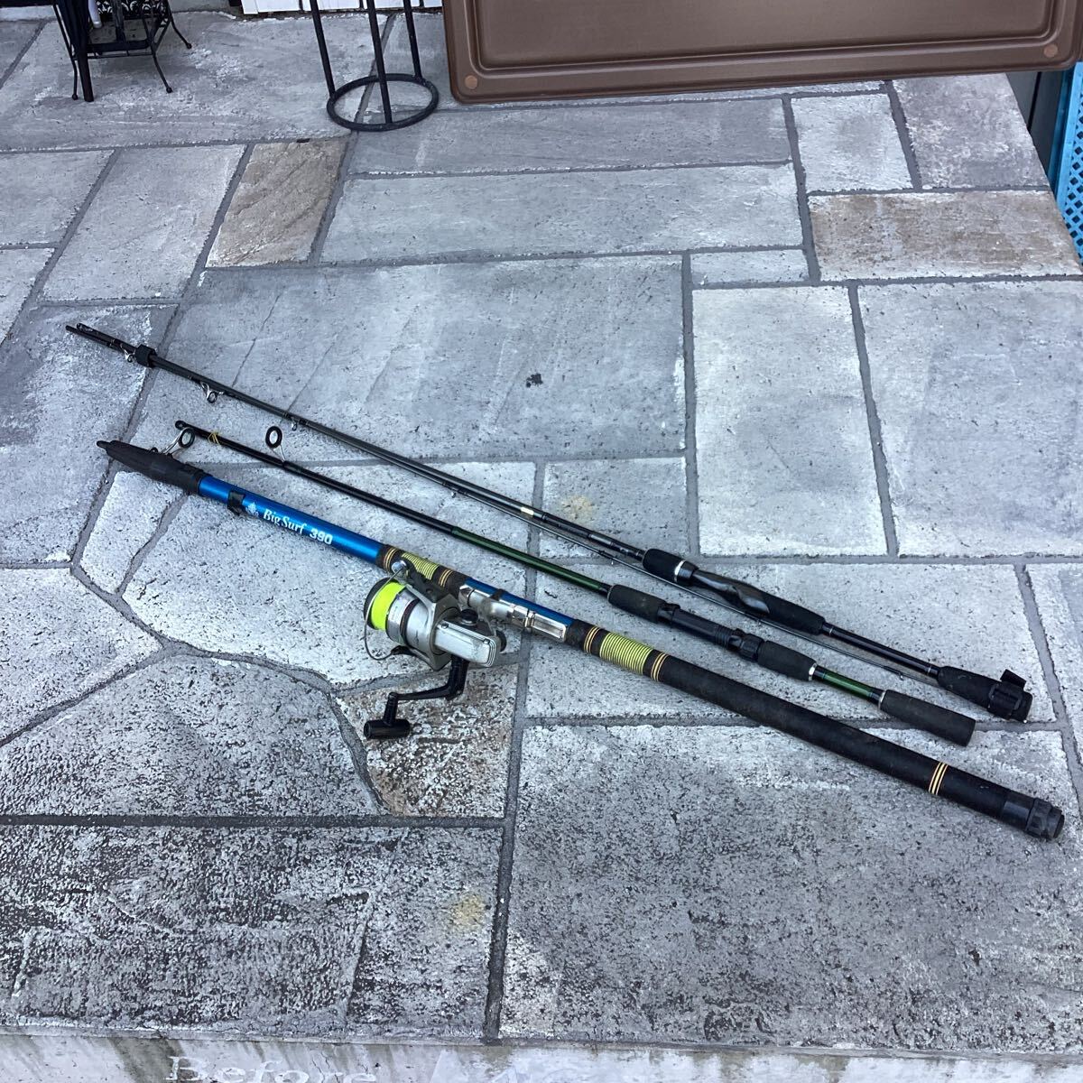 8【T19671】釣りまとめ　　Big Surf 390 GETTER S602ML E-GEE 80M