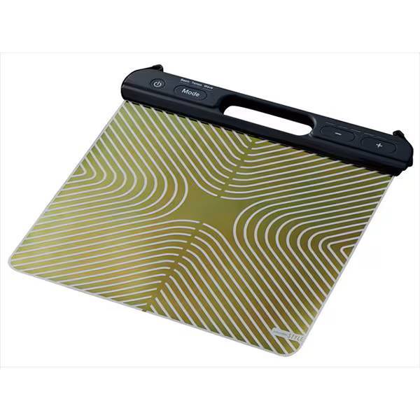 ◆新品未開封 アテックス ATEX ルルドスタイル EMSシート プラス AX-FRL901(BK) [W380×L370×H20mm/ブラック]