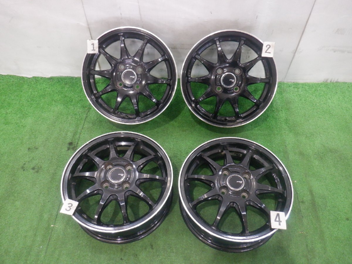 社外アルミ MONZA JAPAN JP-STYLE R10 4H 100 4.5J +45 14インチ 社外品 アルミホイール 4本