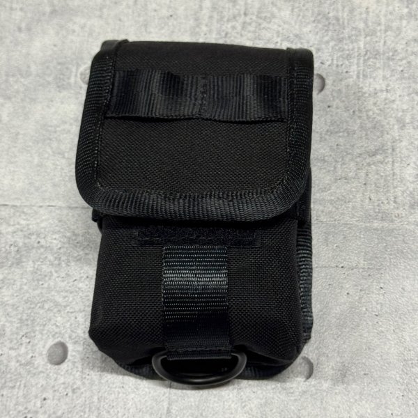 DEFY BAGS マルチポーチ ウエストバッグ ブラック デフィーバッグ　 モバイル スマホケース アウトドア ミリタリー 野外 キャンプ 石瀬7014