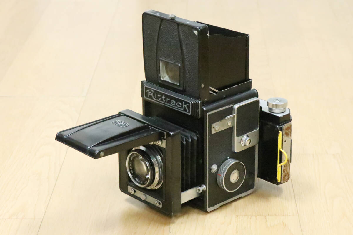 Rittreck（リトレック）LUMINANT 1:3.5 F=10.5cm　MUSASHINO KOKI　MKK　中判カメラ　日本製　動作未確認　中古品　【商品説明必読】⑥