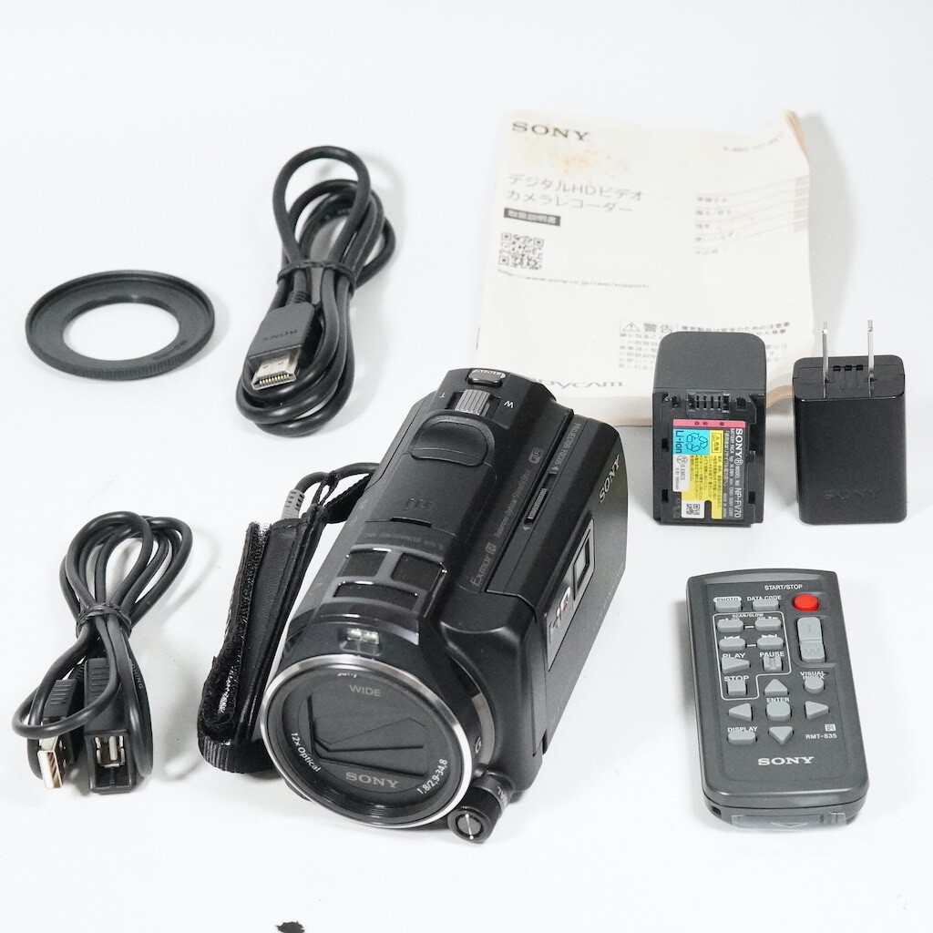 SONY ソニー HDR-PJ800 ブラック 動作OK 返金保証 /2080