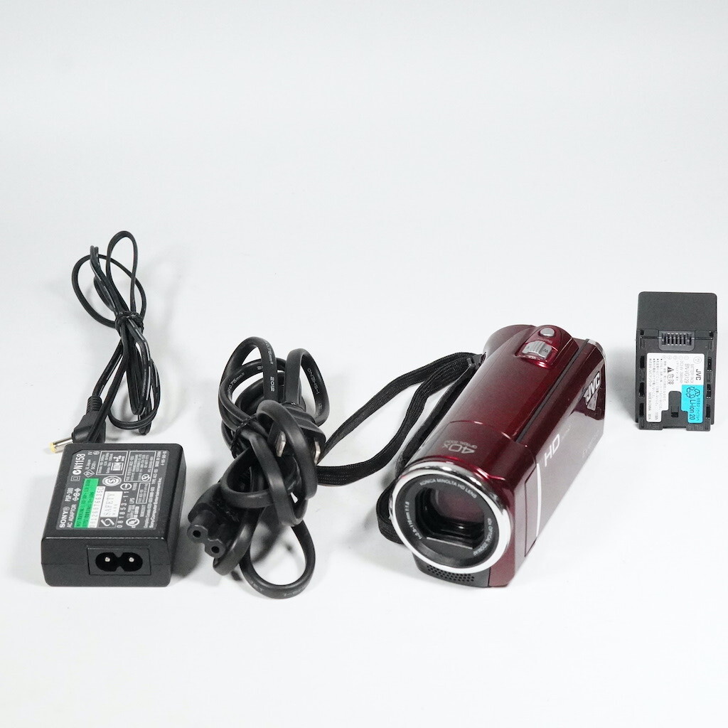 JVC Victor Everio GZ-HM450-R レッド /2140動作OK 返金保証