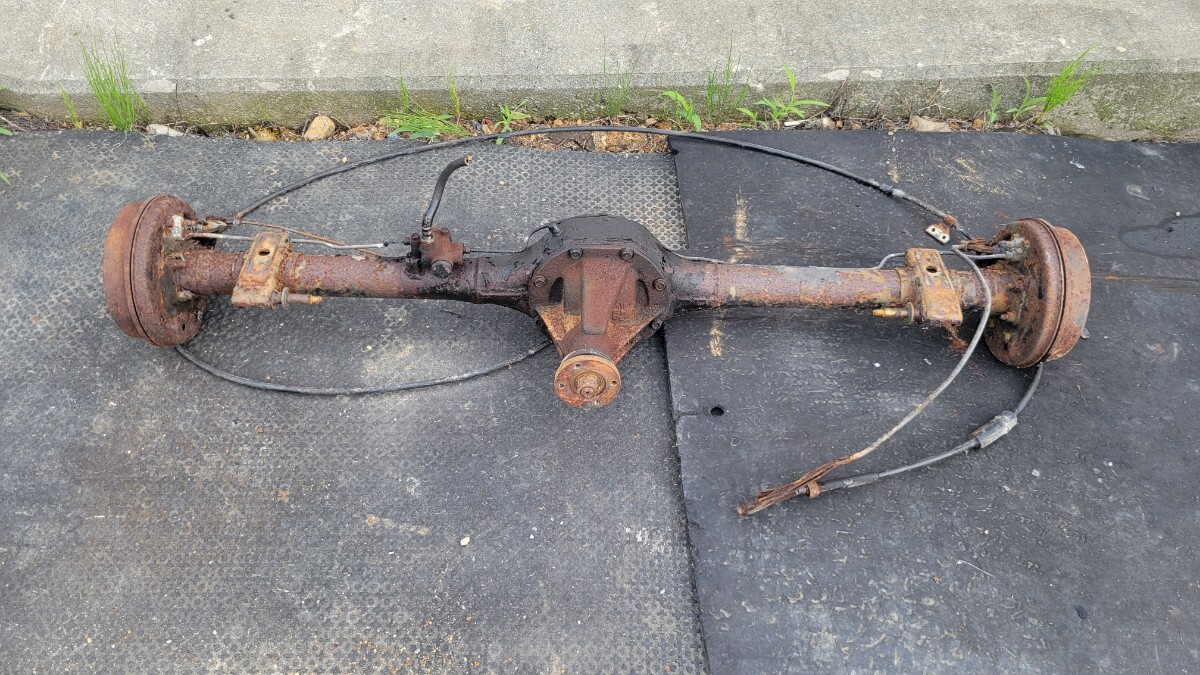 マツダ MAZDA 軽トラ ポーター ポーターキャブ 当時物 旧車 リアデフホーシング ジャンク 