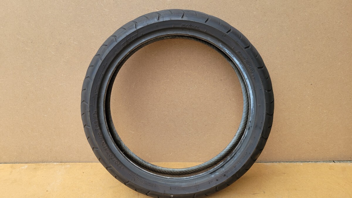 中古タイヤ 2022年製 IRC RMC810 120/70-17 58W フロントタイヤ チューブレス