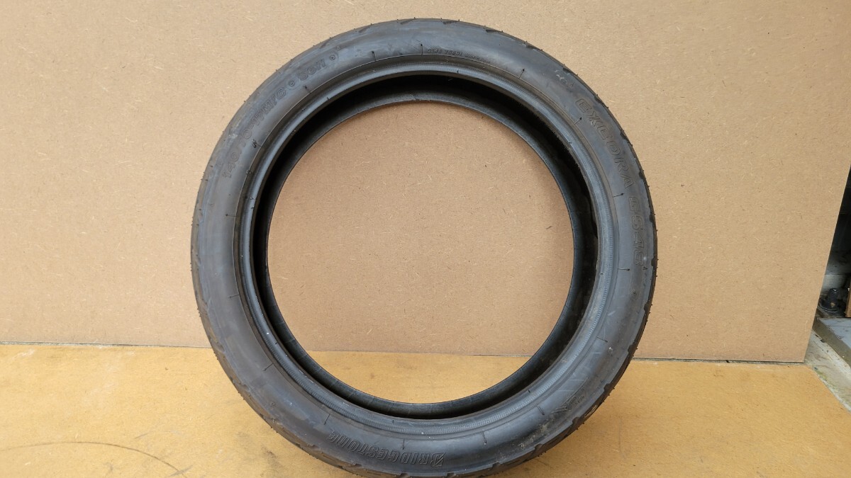 中古タイヤ 2015年製 BRIDGESTONE EXEDRA G548 140/70-17 リアタイヤ 
