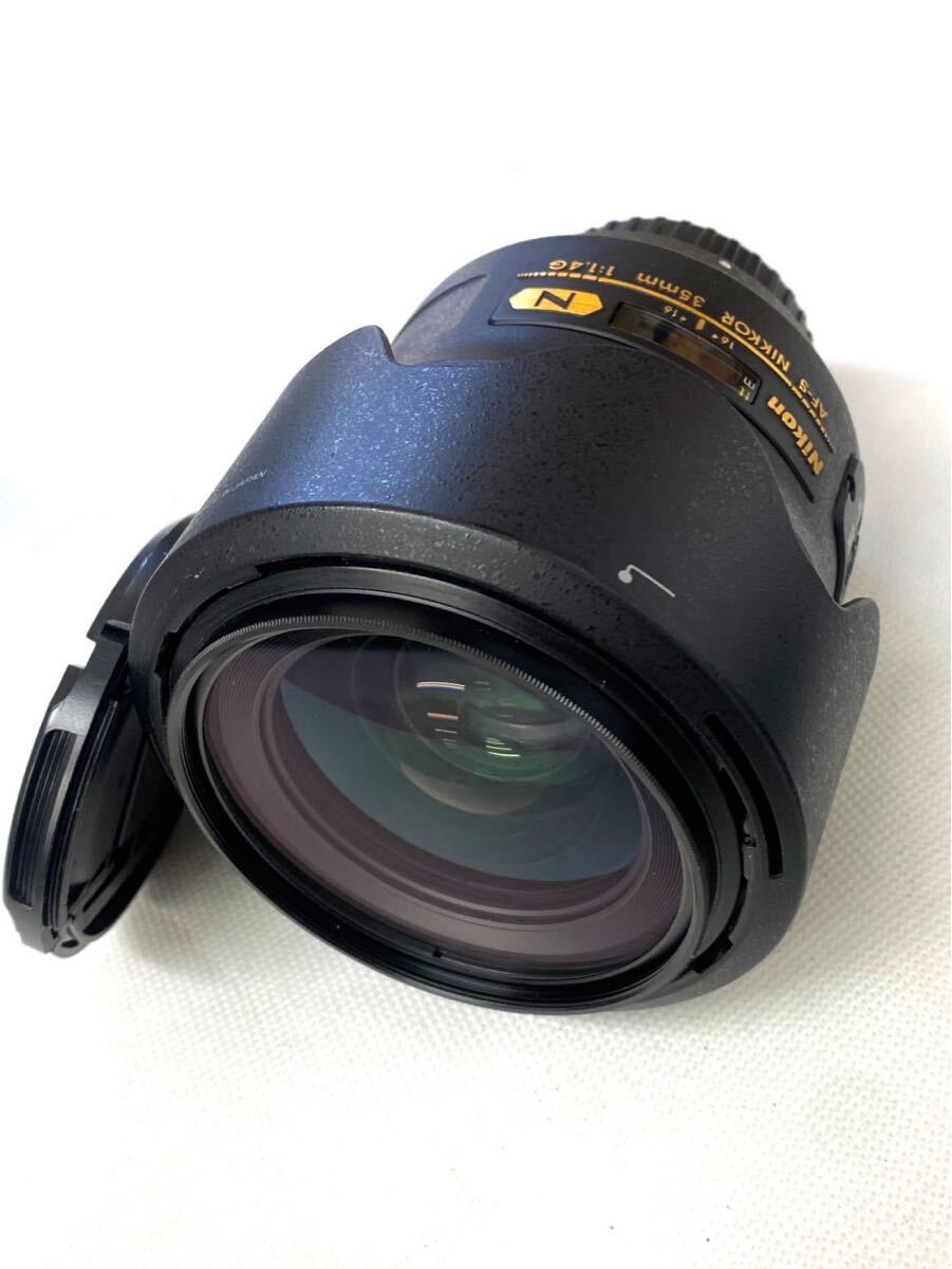 極美品 Nikon ニコン レンズ AF-S NIKKOR 35mm 1:1.4G カメラ用 
