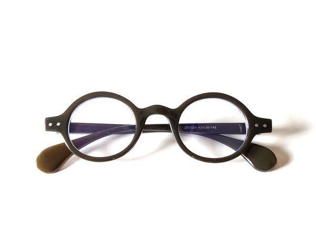 Round Classic ラウンドクラシック オリーブグリーン 丸眼鏡 02