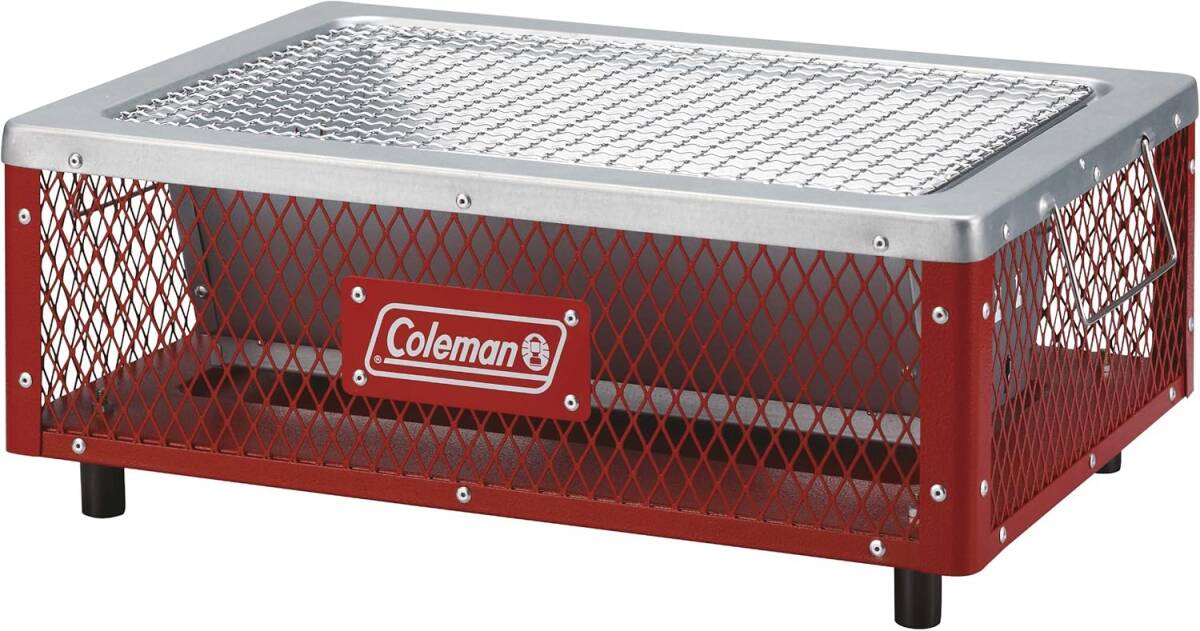 【新品】 コールマン(Coleman) コンロ クールステージテーブルトップグリル 3~4人用 レッド