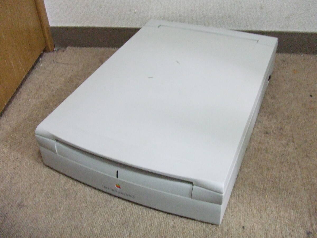 Q436 希少！ Apple アップル color one scanner カラーイメージスキャナー 600/27 M3415 中古　本体　未確認　現状　ジャンク