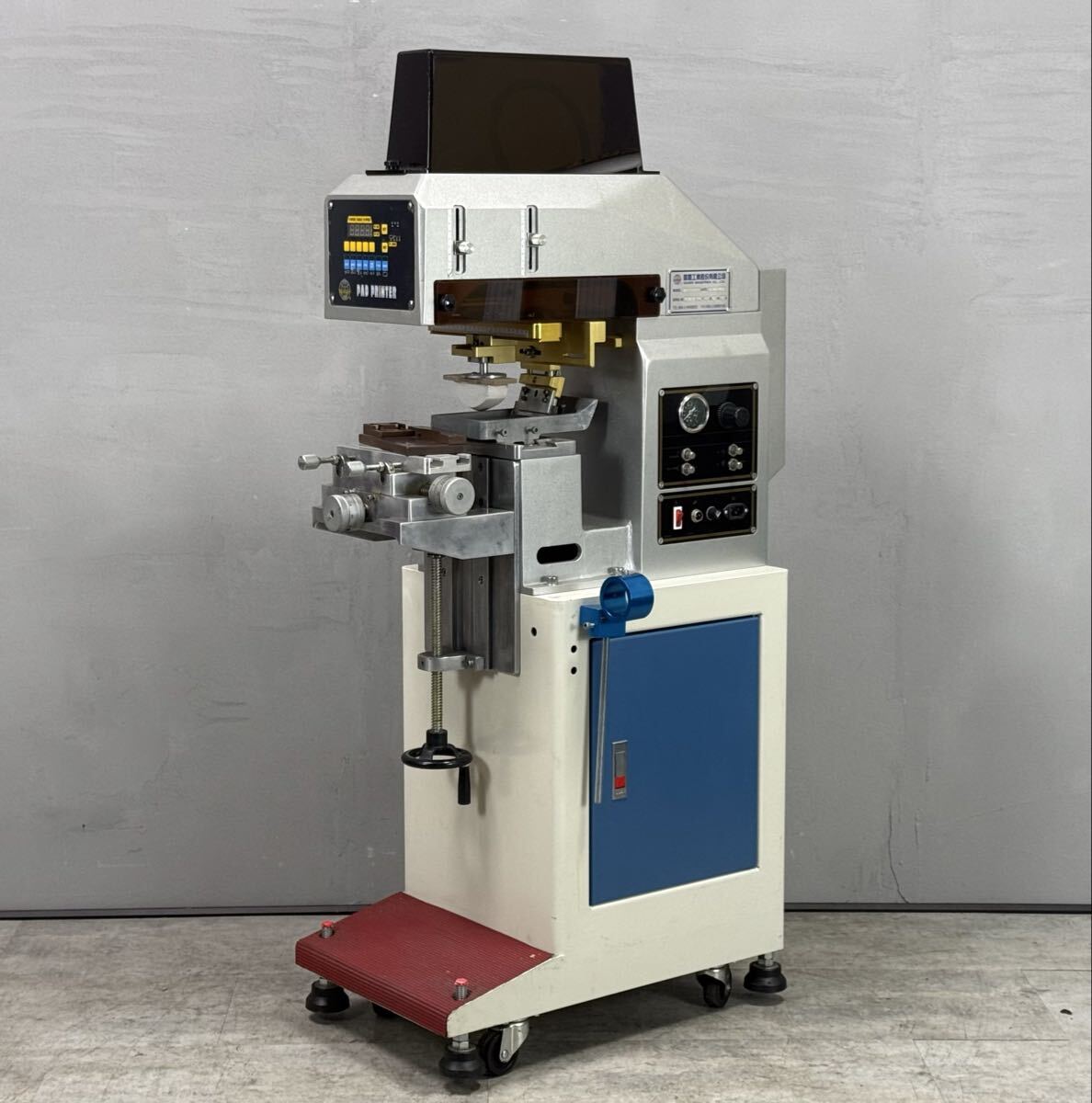 通電OK■ Weger GUGER PAD PRINTER パッドプリンター WE-151 100V 曲面印刷機 ブレーキパッド パッド印刷機 ■兵庫県姫路市から A25-217