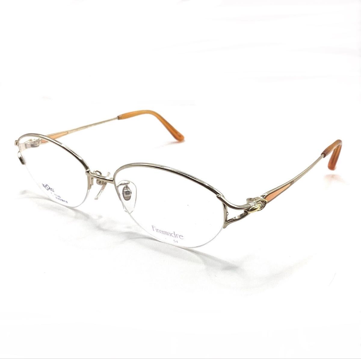 展示品■KOOKI Finamadre FM 1080 sports flex 54□18 140 眼鏡 メガネ デッドストック 度なし■兵庫県姫路市から 25-1955