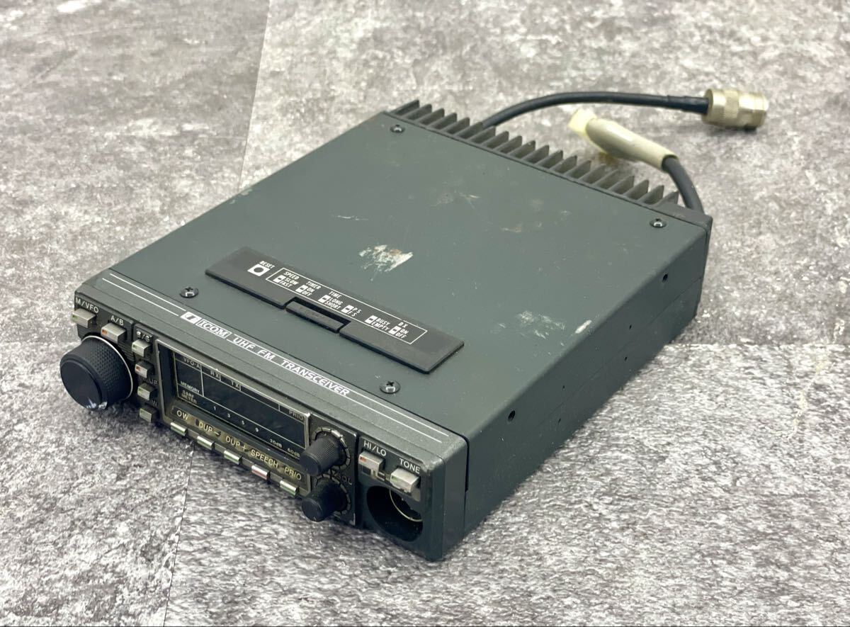 動作未確認■ICOM アイコム トランシーバー IC-37 アマチュア無線 無線機 UHFトランシーバー 当時物■兵庫県姫路市から L4 25-3804