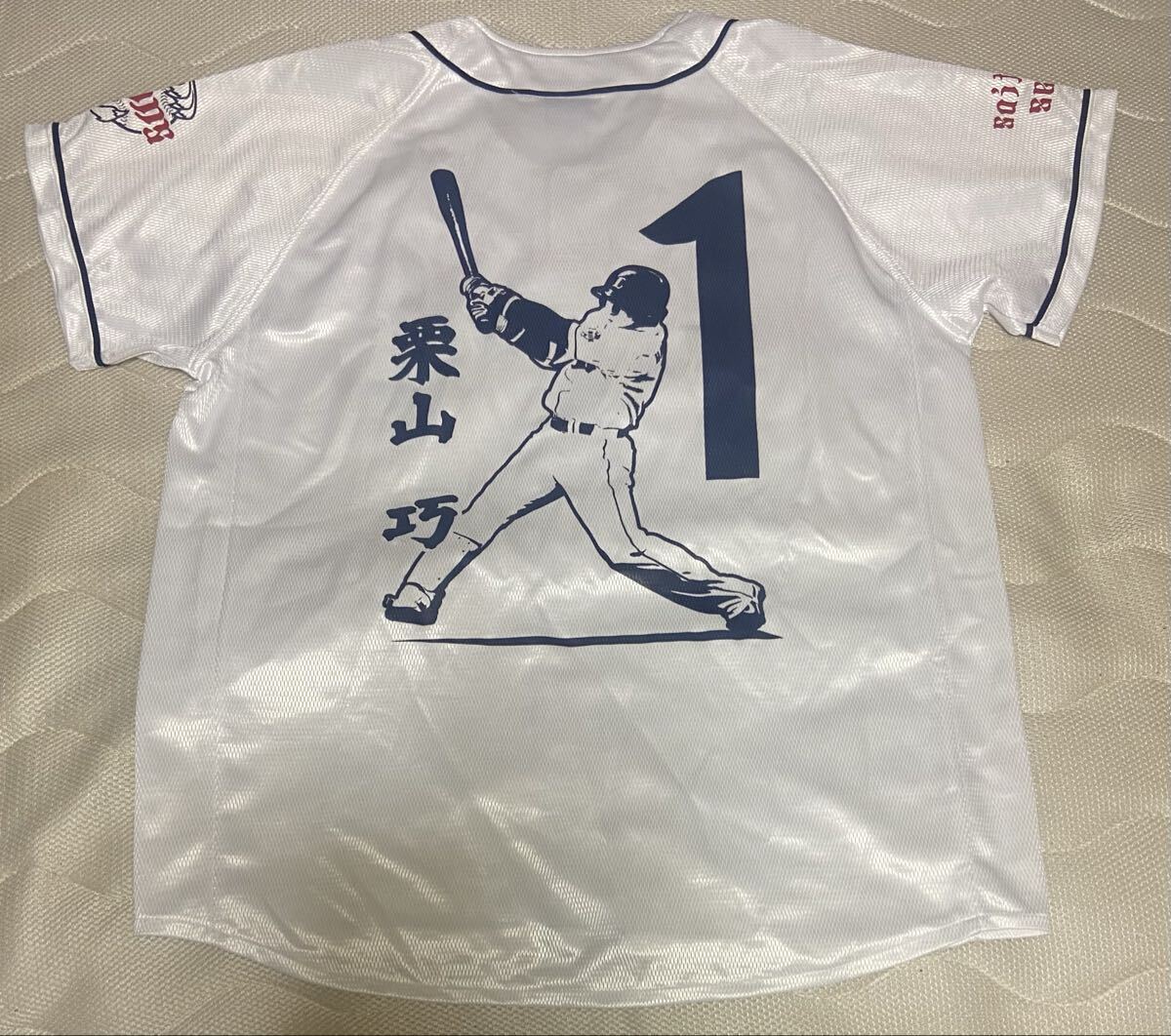西武ライオンズ　栗山巧選手　ユニフォーム　ウェア　サイズL