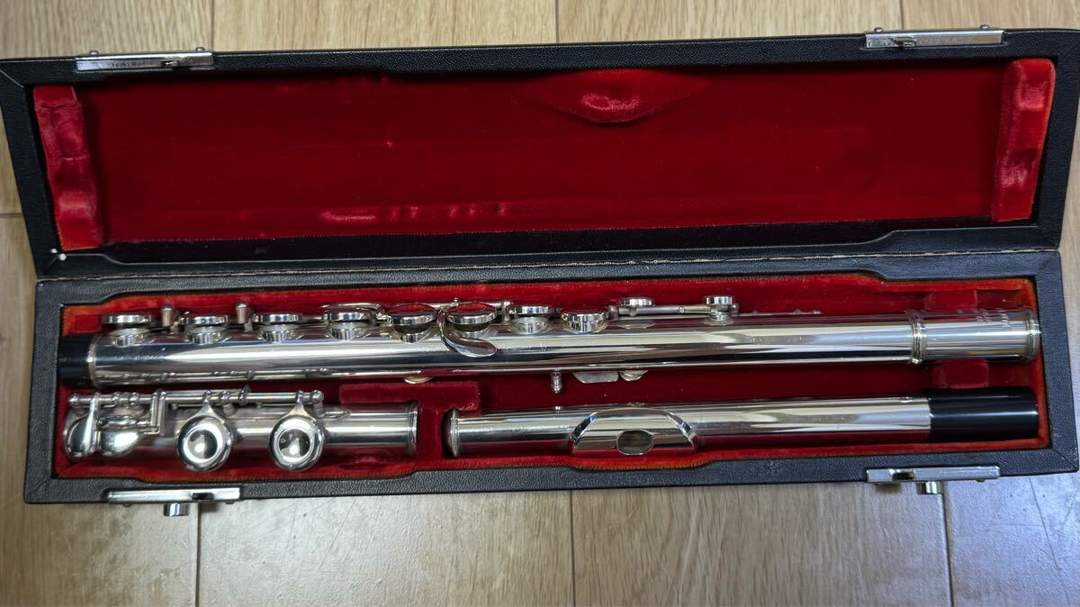 中古 Pearl FLUTE パール フルート PF-661　頭部菅銀製　管楽器