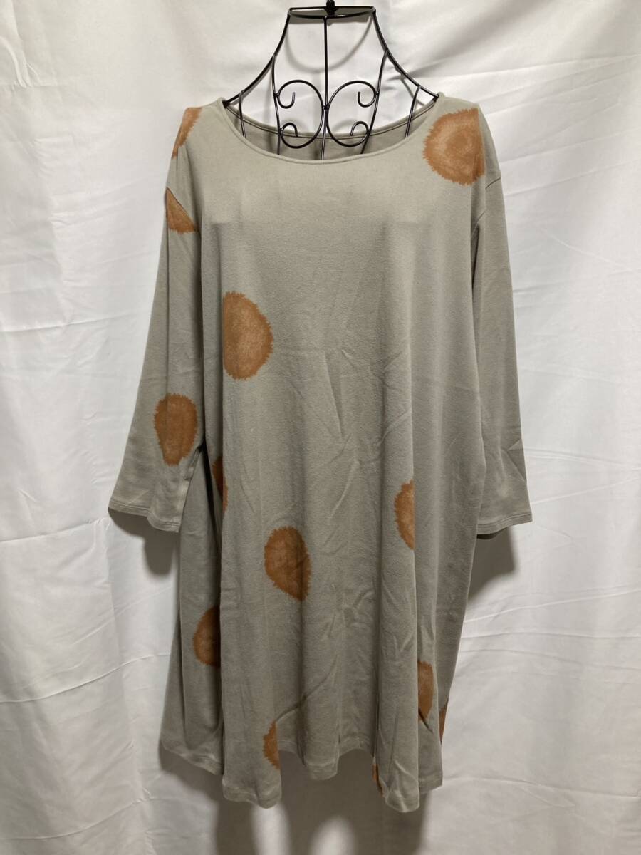 sensounico センソユニコ 芽風 MEFU メイフ トップス チュニック 古着 レディース 春 秋 38 綿100 芽-8-63