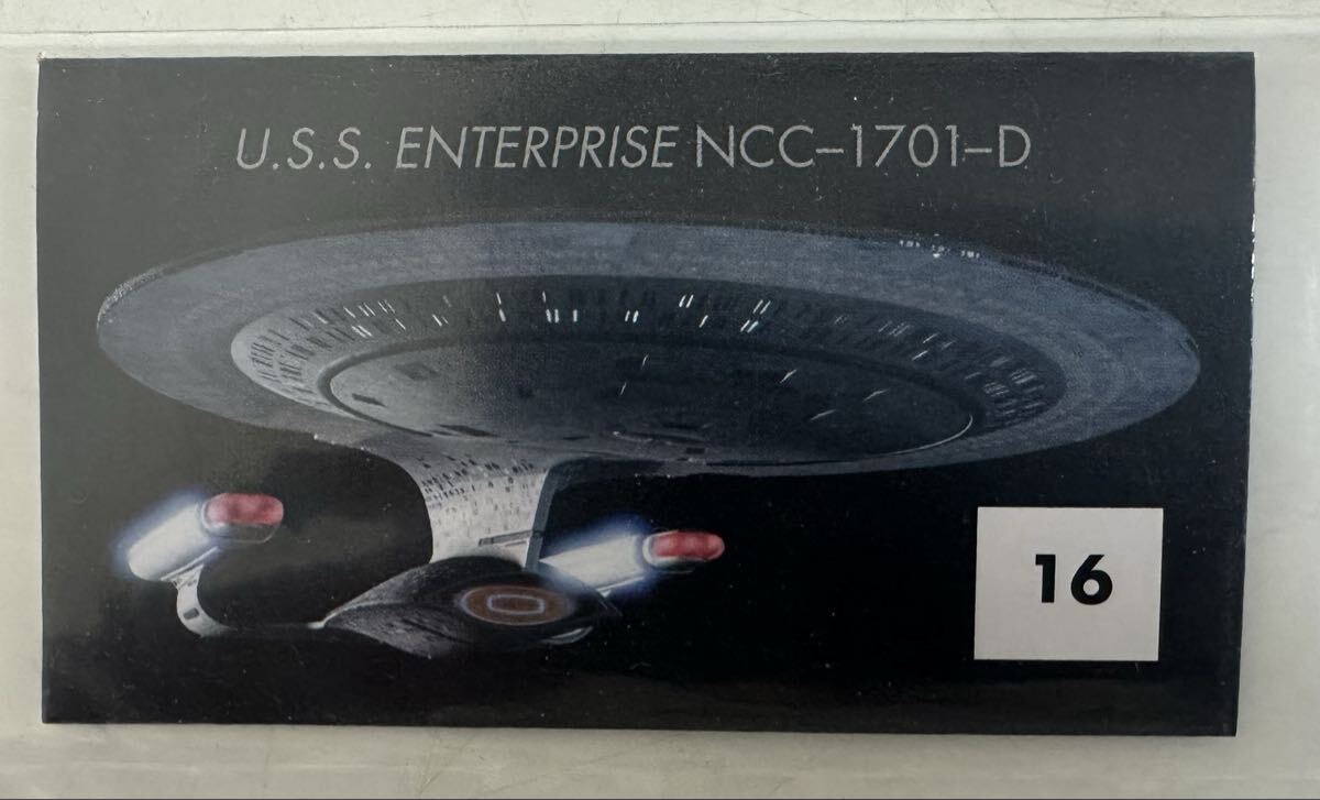 【未開封品】Star Trek スタートレック パーツ USS. Enterprise NCC-1701-D ディアゴスティーニ No.16単品