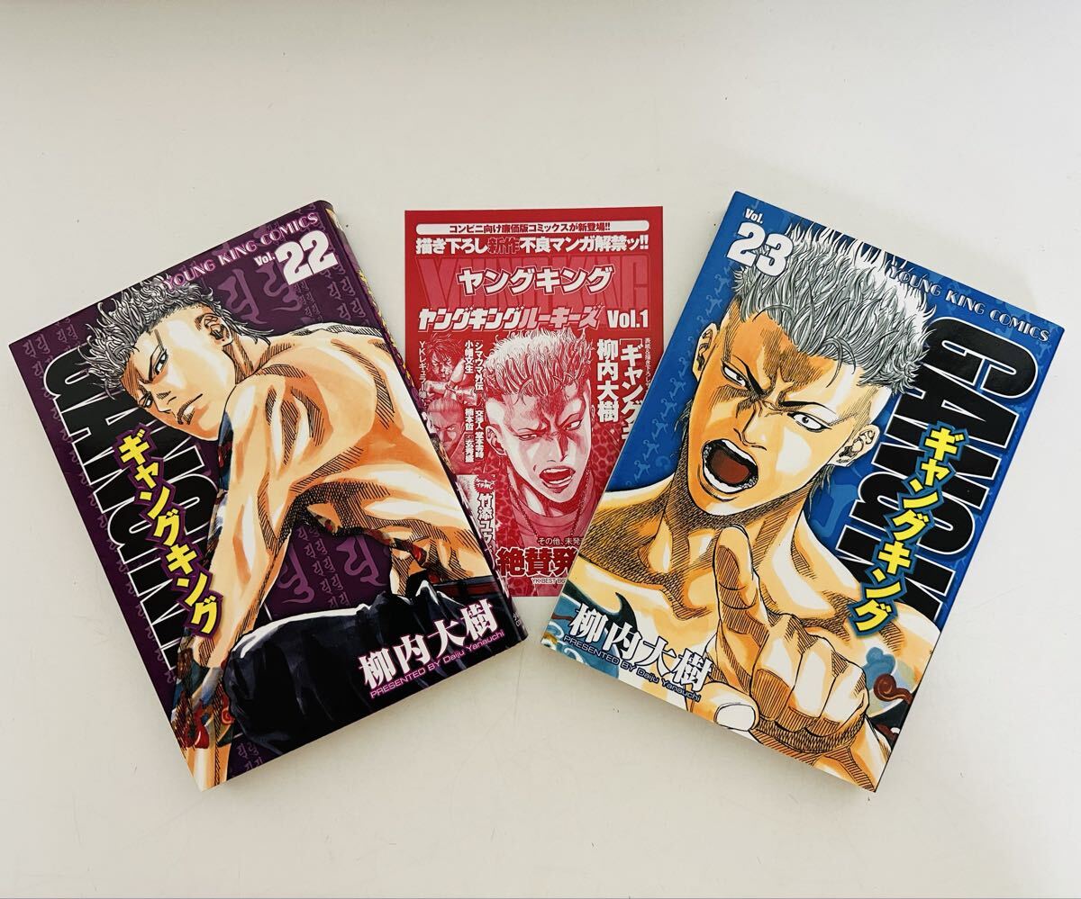 ★初版★ ギャングキング 22.23巻 ２冊セット (ヤングキングコミックス 柳内 大樹
