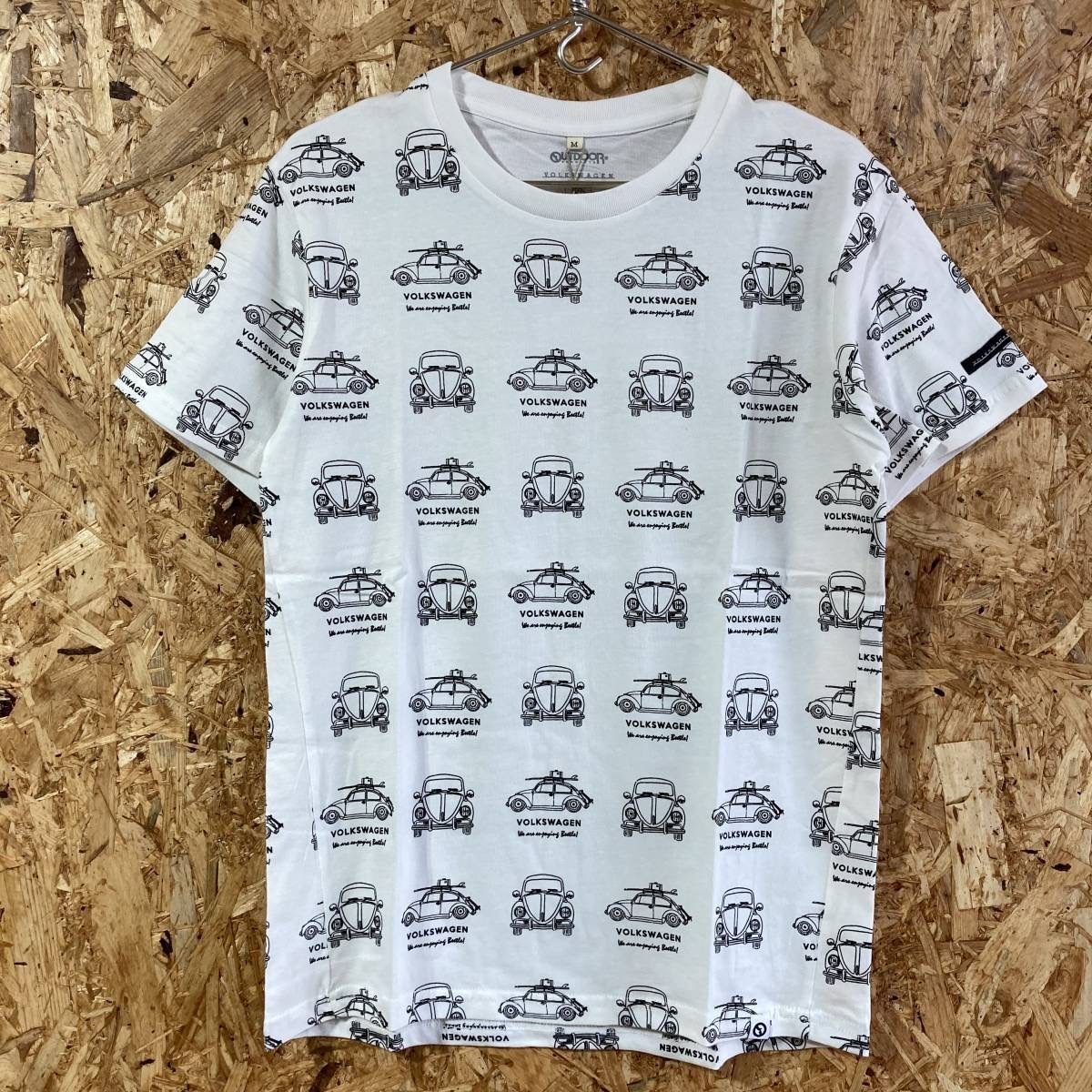 VOLKSWAGEN 半袖 Tシャツ XL コラボ 別注 限定 OUTDOOR PRODUCTS Beetle Type 1 ビートル タイプ 1