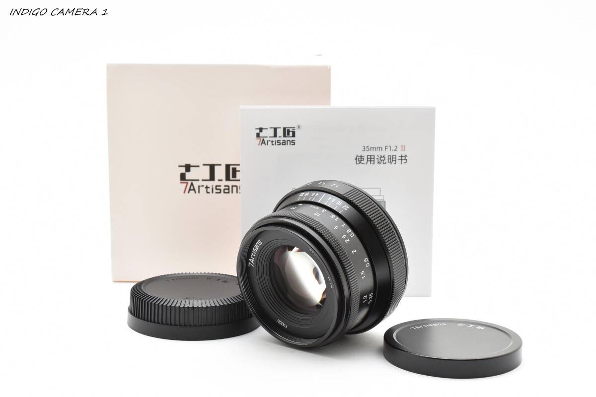[美品] 7Artisans 七工匠 35mm F1.2 富士フイルム Xマウント #BN2565117