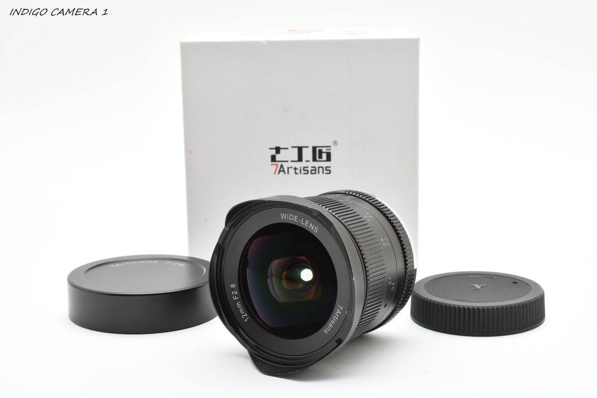 [良品] 7Artisans 七工匠 12mm F2.8 富士フイルム Xマウント #BP2583772