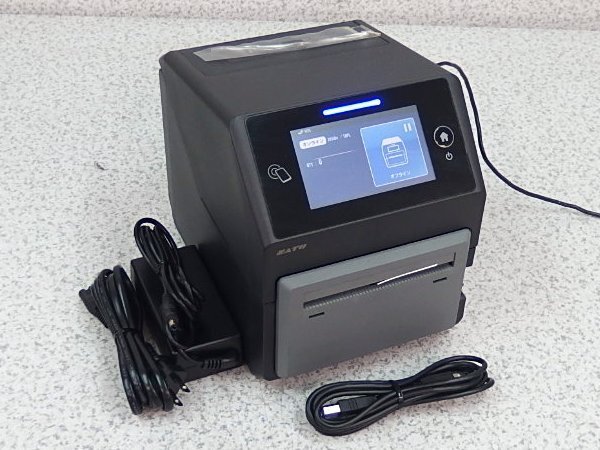 ■β 【ラベルのセットが簡単】SATO/サトー SCeaTa（シータ）CT4-LX DT 203dpi Head：13329.1m 印字良好【Bランク】【0810-07】