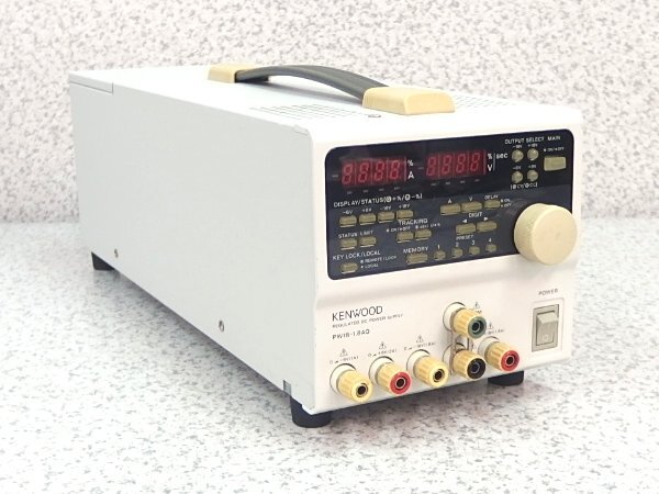 ■※♪ 【セール開催中!】現状品 TEXIO/テクシオ 多出力直流安定化電源 PW-Aシリーズ PW18-1.8AQ マルチメーターでの電圧測定確認