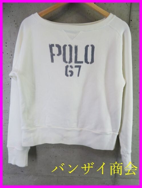 1180b10◆ヴィンテージ風◆Ralph Lauren ラルフローレン RL-67 スウェットトレーナー L/パーカー/Tシャツ/ポロシャツ/ニット/ジャケット