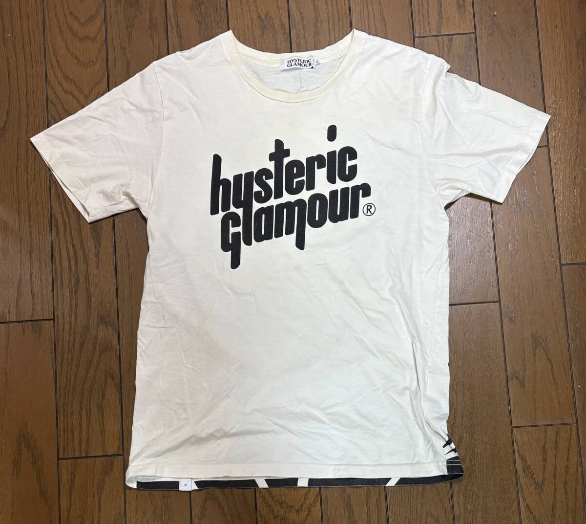 HYSTERIC GLAMOUR 　バックプリント有り　Tシャツ（メンズMサイズ）