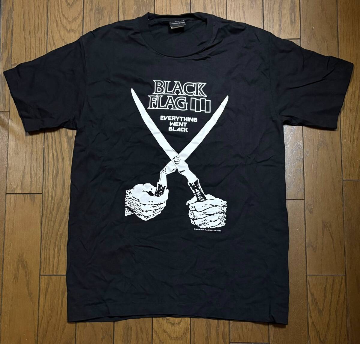 BLACK FLAG / EVERYTHING WENT BLACK　Tシャツ（メンズLサイズ）