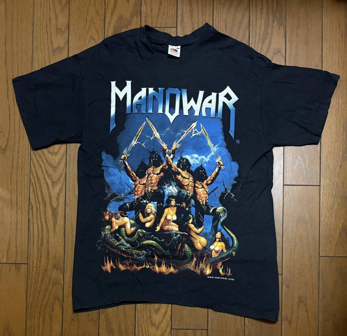 MANOWAR / GODS OF WAR Tシャツ（メンズMサイズ）