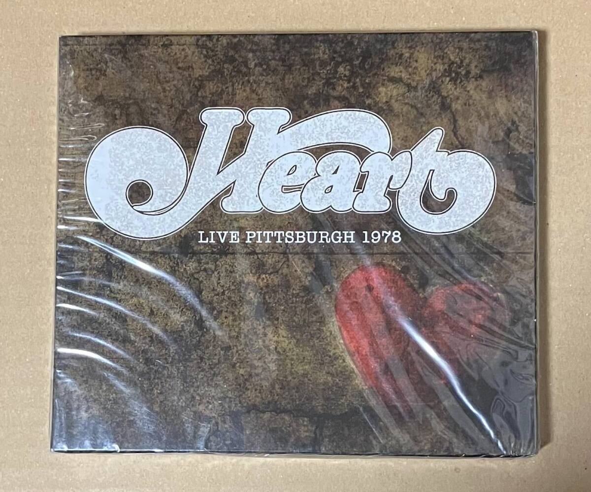 新品未開封　HEART / LIVE PITTSBURGH 1978（２枚組CD)　北米のみで販売された貴重な激レアCD