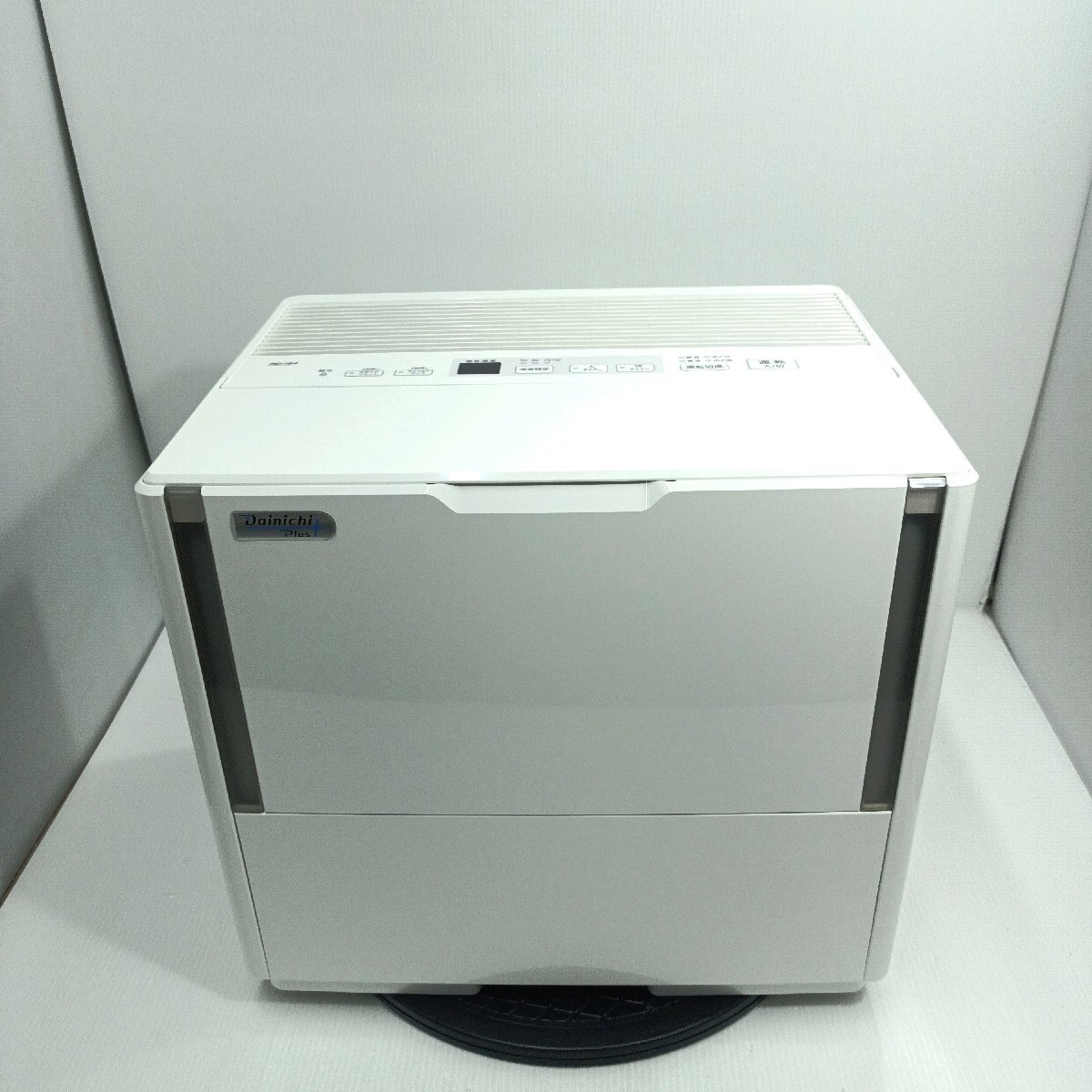 ハイブリッド式加湿器 ダイニチ HD-184 ホワイト 21年製 静音 ダブルタンク 幅45㎝ 木造和室30畳まで 日本製 Dainichi 可動品 中古【道楽札