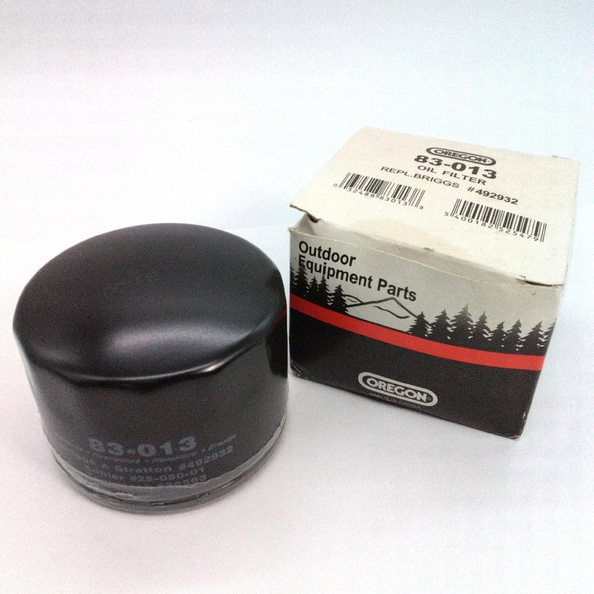 オレゴン「オイルフィルター」「83-013 ＃492932」箱入り保管品 現品のみ OREGON 農業機械 OIL FILTER エンジン 交換部品 【道楽札幌】