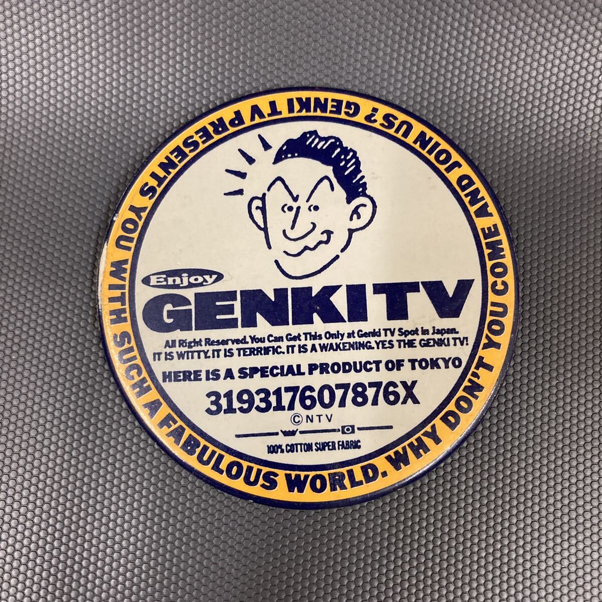 昭和レトロ 天才たけしの元気が出るテレビ 缶バッジ 当時物