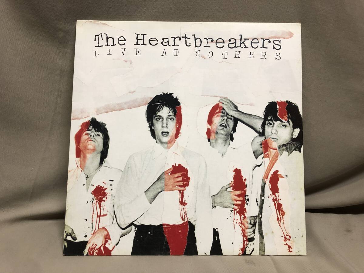 The HeartBreakers LIVE AT Mothers (FC95) 手書き刻印　