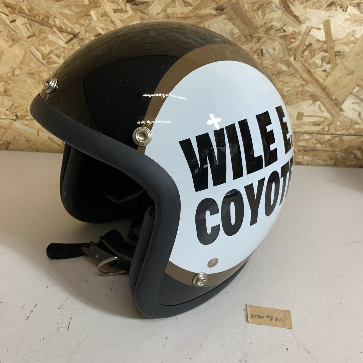 ヘルメット バイク オートバイ ツーリング WILECOYOTE ワイリーコヨーテ ビンテージ フリーサイズ 普通二輪自動車 NN711
