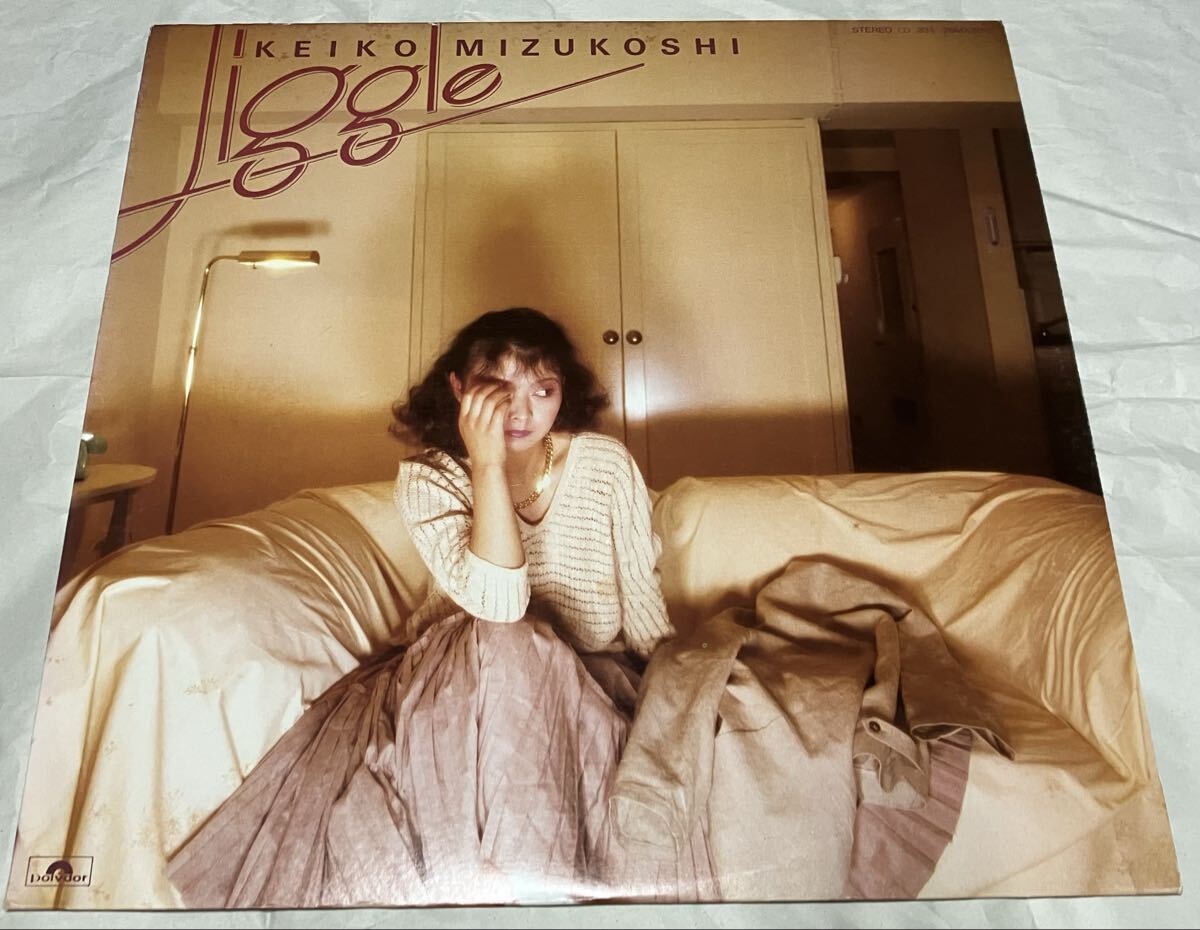 名盤　水越けいこ/JIGGLE/芳野藤丸/今剛/松原正樹/佐藤準　同梱可能　値下げ