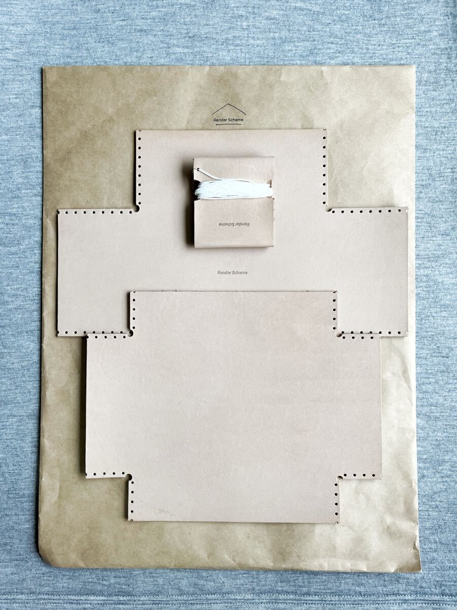 新品★付属品フルセット☆Hender Scheme セルフクラフト収納BOX
