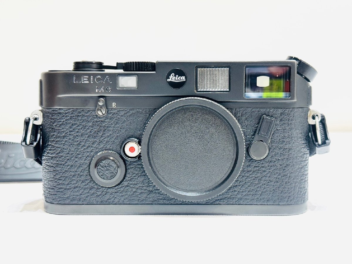 LEICA ライカ M6 レンジファインダー フィルムカメラ ボディ ブラック 前期型 179万番 シャッター〇 ストラップ ドイツ ヴィンテージ
